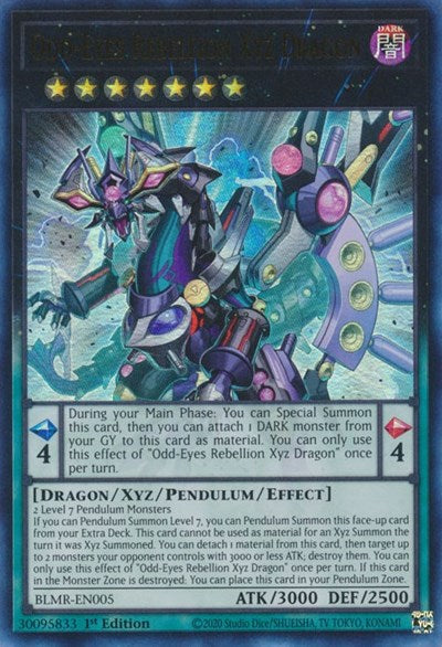 Odd-Eyes Rebellion Xyz Dragon (Ultra Rare) [BLMR-EN005-UR]
