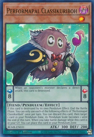 Performapal Classikuriboh (Ultra Rare) [BLMR-EN031-UR]