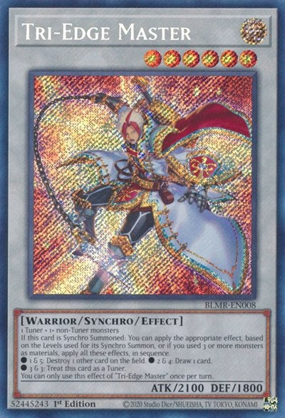 Tri-Edge Master (Secret Rare) [BLMR-EN008-SeR]