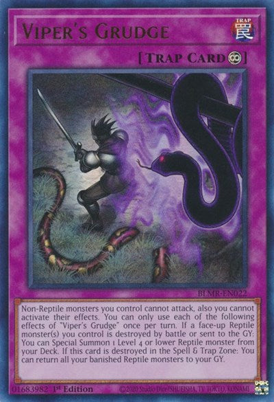 Viper's Grudge (Ultra Rare) [BLMR-EN022-UR]