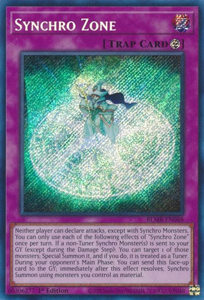 Synchro Zone (Secret Rare) [BLMR-EN048-SeR]