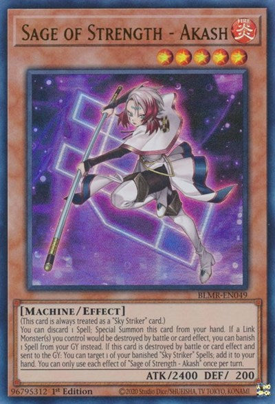 Sage of Strength - Akash (Ultra Rare) [BLMR-EN049-UR]