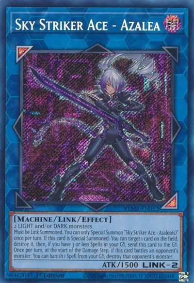 Sky Striker Ace - Azalea (Secret Rare) [BLMR-EN052-SeR]