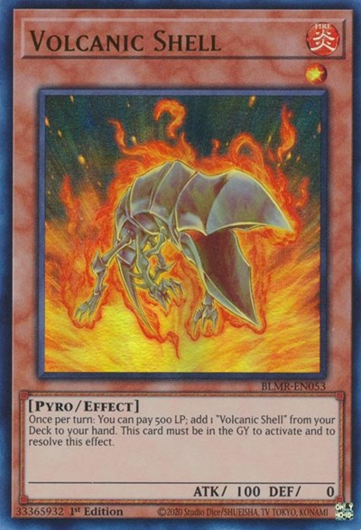 Volcanic Shell (Ultra Rare) [BLMR-EN053-UR]