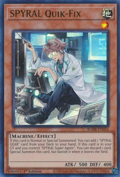 SPYRAL Quik-Fix (Ultra Rare) [BLMR-EN056-UR]