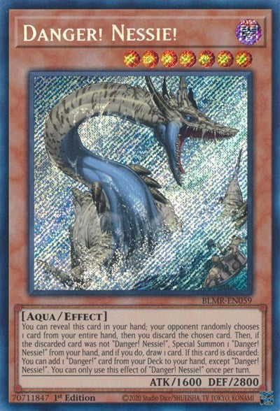 Danger! Nessie! (Secret Rare) [BLMR-EN059-SeR]