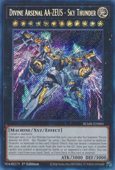 Divine Arsenal AA-ZEUS - Sky Thunder (Secret Rare) [BLMR-EN084-SeR]