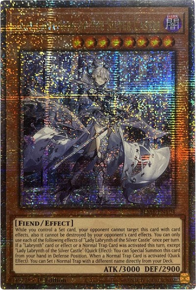 Lady Labrynth of the Silver Castle (Quarter Century Secret Rare) [BLMR-EN104-QCSR]