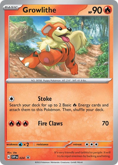 Growlithe - 024 (Promo) [SVP-024-PROMO]