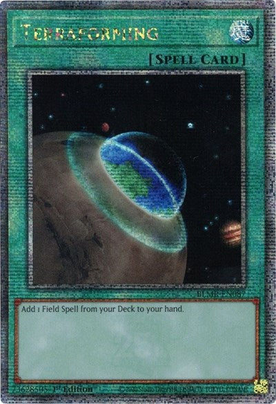 Terraforming (Quarter Century Secret Rare) [BLMR-EN087-QCSR]