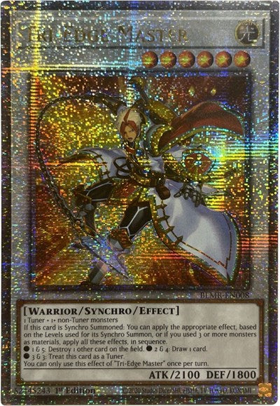 Tri-Edge Master (Quarter Century Secret Rare) [BLMR-EN008-QCSR]