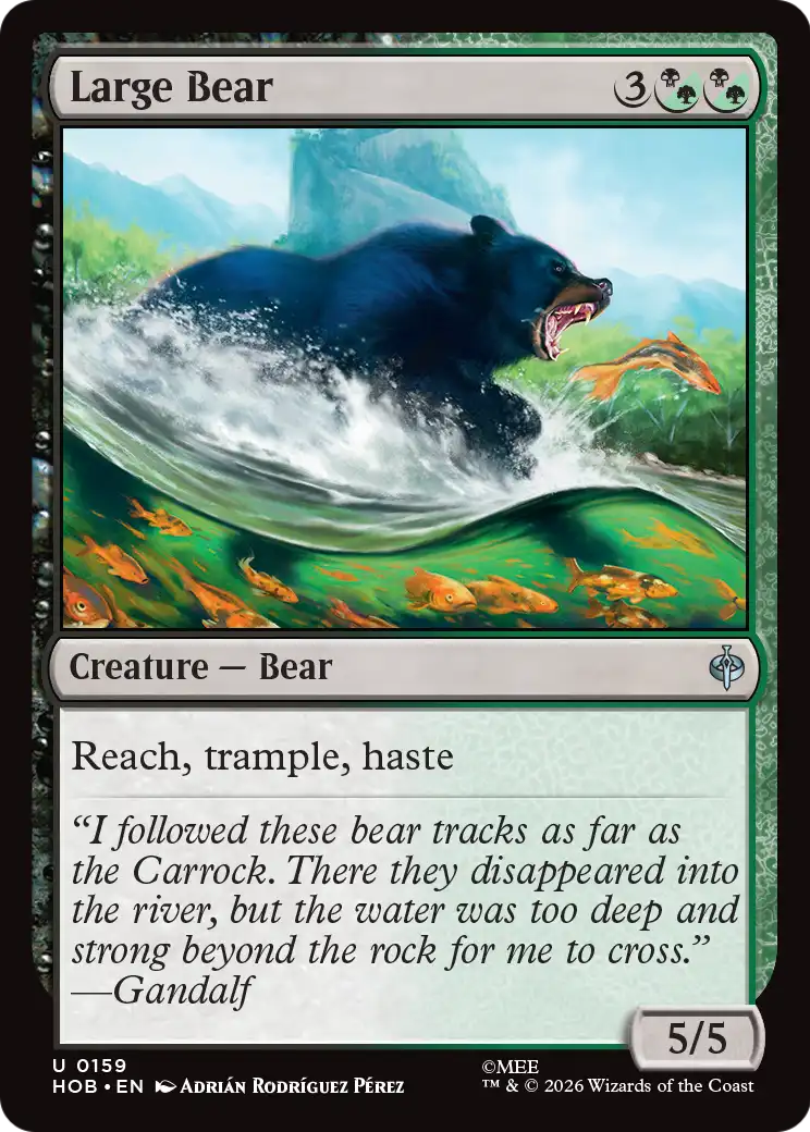 Large Bear [HOB-159]