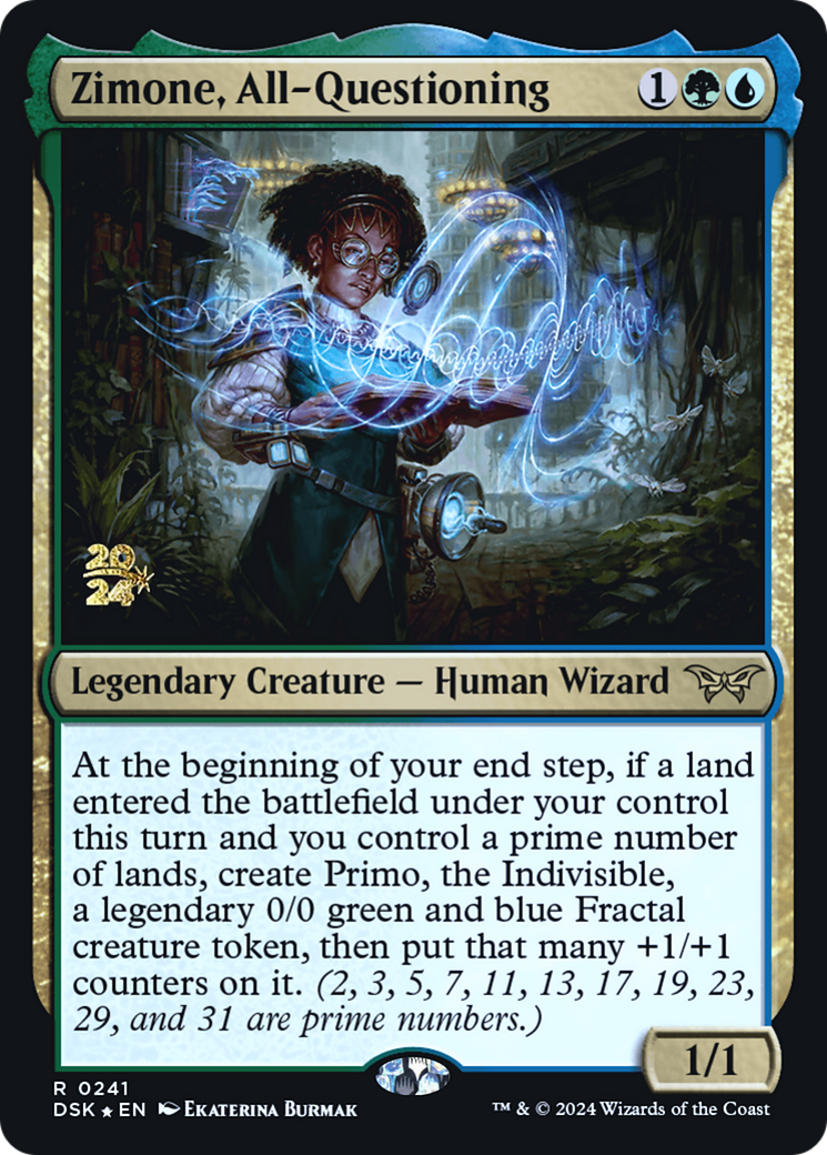 Zimone, All-Questioning - Prerelease Promo [PDSK-241s]
