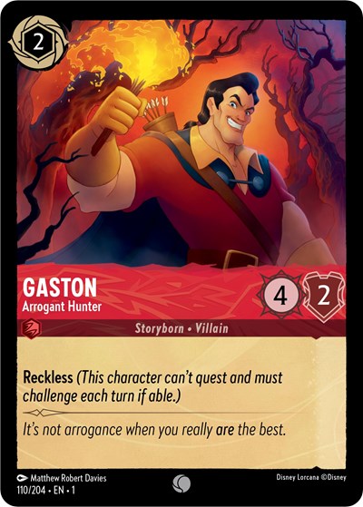 Gaston - Arrogant Hunter [TFC-110]