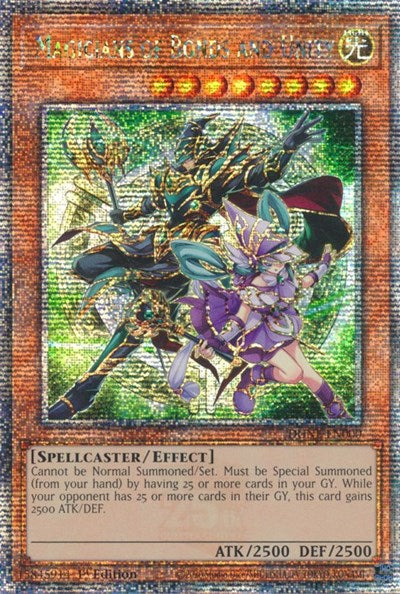 Magicians of Bonds and Unity (Quarter Century Secret Rare) [DUNE-EN000-QCSR]