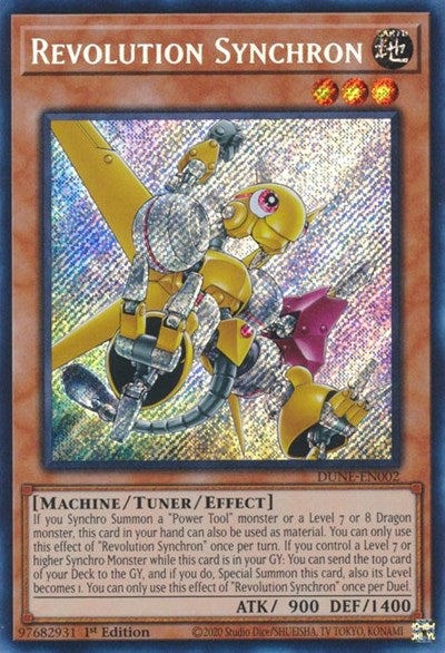 Revolution Synchron (Secret Rare) [DUNE-EN002-SeR]