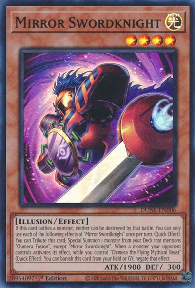 Mirror Swordknight (Super Rare) [DUNE-EN006-SuR]