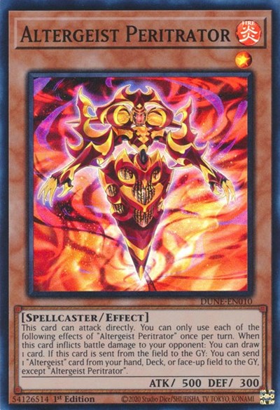 Altergeist Peritrator (Super Rare) [DUNE-EN010-SuR]