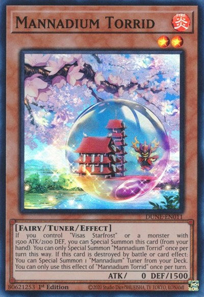 Mannadium Torrid (Super Rare) [DUNE-EN011-SuR]