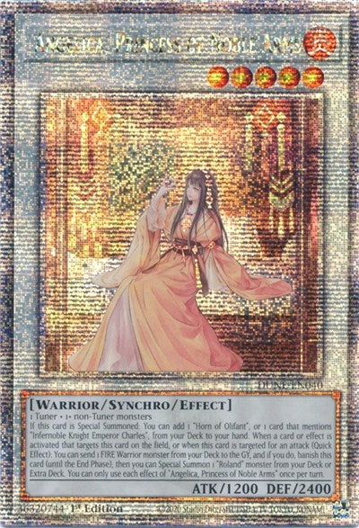 Angelica, Princess of Noble Arms (Quarter Century Secret Rare) [DUNE-EN040-QCSR]