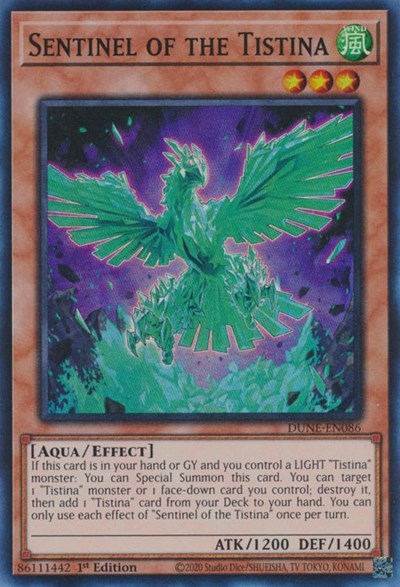 Sentinel of the Tistina (Super Rare) [DUNE-EN086-SuR]