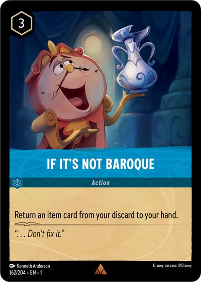 If It's Not Baroque [TFC-162]