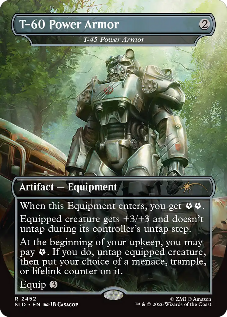 T-45 Power Armor - Borderless - Full Art [SLD-2452]