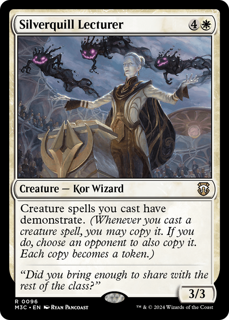 Silverquill Lecturer [M3C-96]