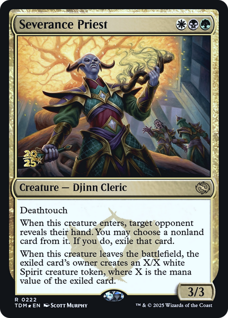 Severance Priest - Prerelease Promo [PTDM-222s]