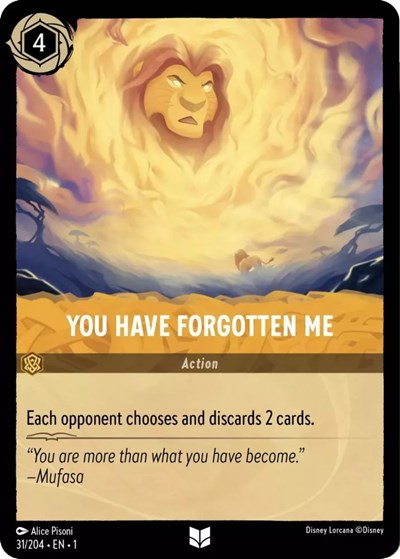You Have Forgotten Me [TFC-31]