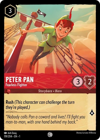 Peter Pan - Fearless Fighter [TFC-119]