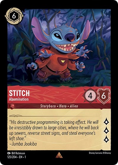 Stitch - Abomination [TFC-125]