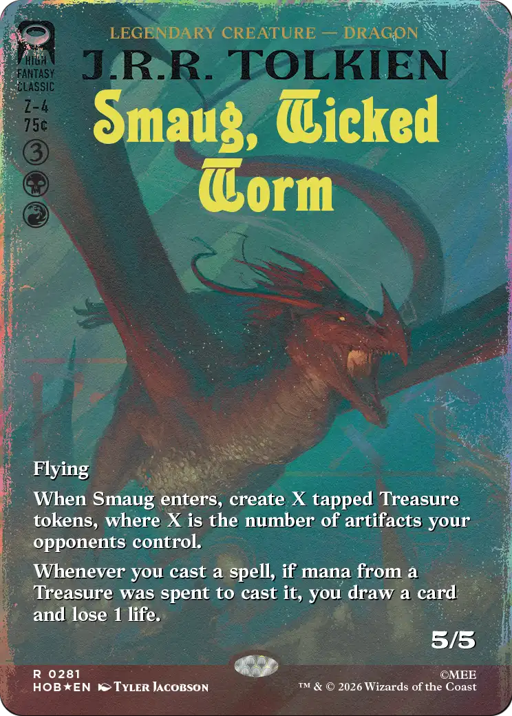 Smaug, Wicked Worm [HOB-281]