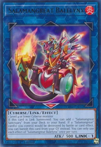 Salamangreat Balelynx (Rare) [LD10-EN012-R]