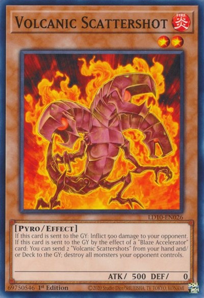 Volcanic Scattershot (Common) [LD10-EN026-C]