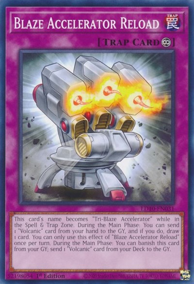 Blaze Accelerator Reload (Common) [LD10-EN031-C]