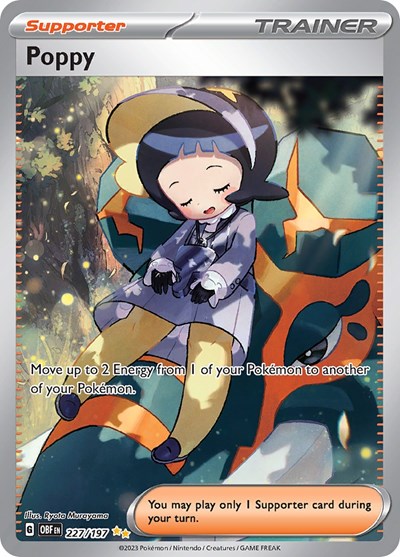 Poppy - 227/197 (Special Illustration Rare) [OBF-227-SIR]