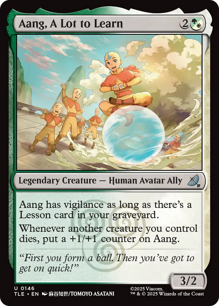 Aang, A Lot to Learn [TLE-146]