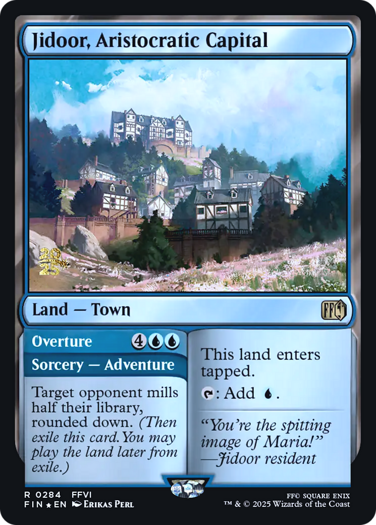 Jidoor, Aristocratic Capital // Overture - Prerelease Promo [PFIN-284s]