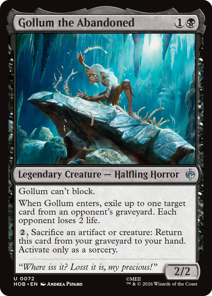 Gollum the Abandoned [HOB-72]