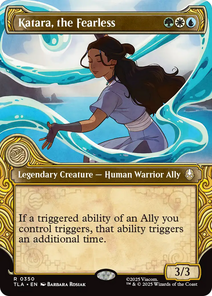 Katara, the Fearless - Borderless - Showcase [TLA-350]