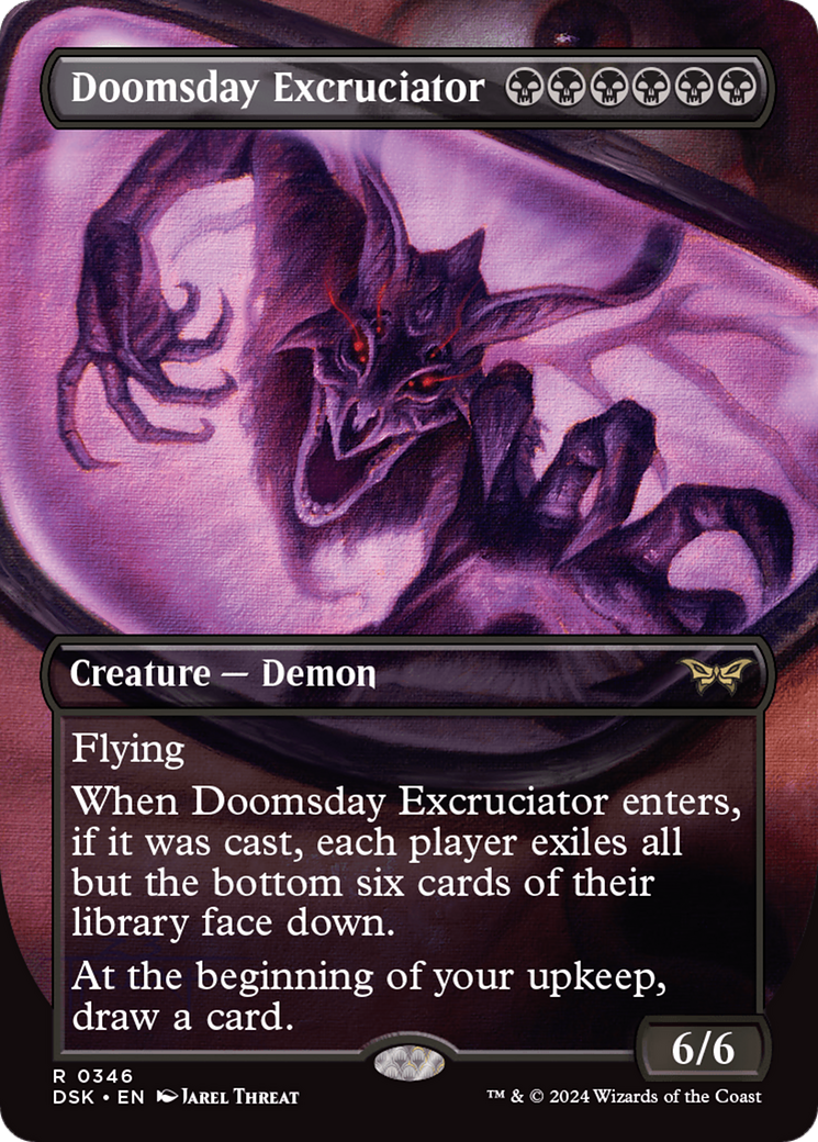 Doomsday Excruciator - Borderless - Full Art [DSK-346]