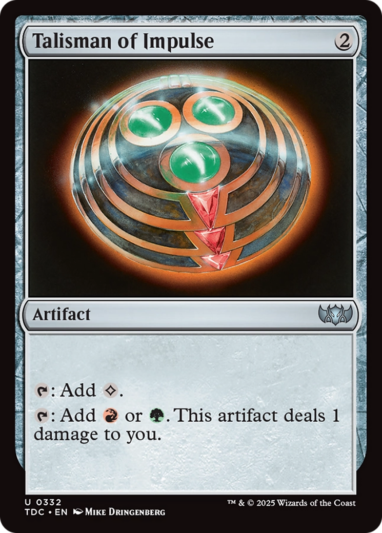 Talisman of Impulse [TDC-332]