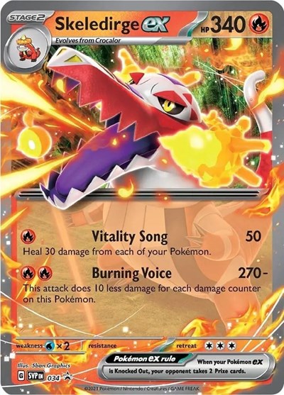 Skeledirge ex - 034 (Promo) [SVP-034-PROMO]