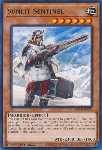 Sunlit Sentinel (Rare) [MP23-EN074-R]