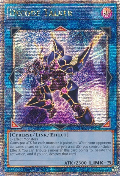 Decode Talker (Quarter Century Secret Rare) [TN23-EN009-QCSR]
