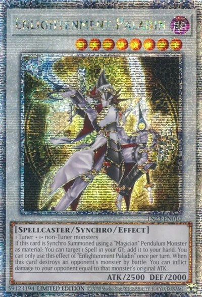 Enlightenment Paladin (Quarter Century Secret Rare) [TN23-EN010-QCSR]