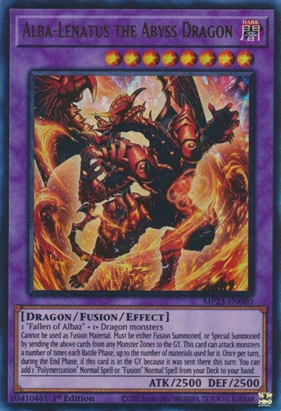 Alba-Lenatus the Abyss Dragon (Ultra Rare) [MP23-EN080-UR]