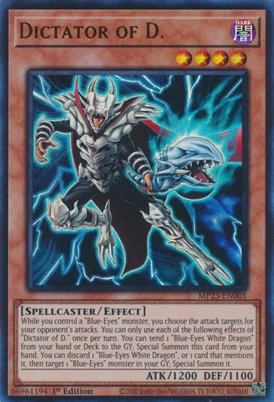 Dictator of D. (Ultra Rare) [MP23-EN005-UR]