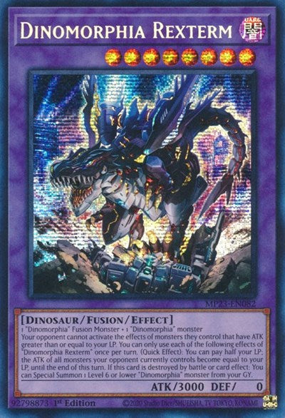 Dinomorphia Rexterm (Prismatic Secret Rare) [MP23-EN082-PrSR]
